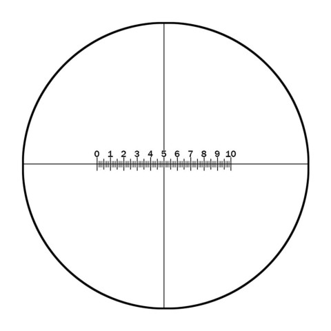 Окуляр SIGETA WF 10x/18 мм (мікрометричний)