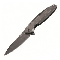Ніж складаний туристичний Ruike P128-SB, (9.3 см) 14C28N / 3cr14n чорний