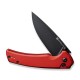 Ніж складаний туристичний Sencut Serene, (8.8 см) D2 / Aluminum червоний