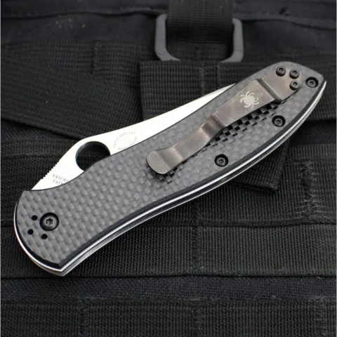 Ніж Spyderco Bradley Folder 2, CPM M4, Carbon Fiber