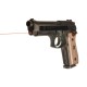 Целеуказатель лазерный LaserMax для Beretta92/92,Taurus PT92/99,100/101 красный
