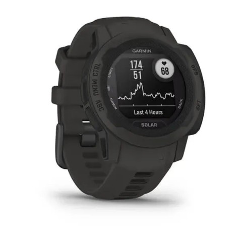 Смарт-годинник Garmin Instinct 2S Solar графітовий