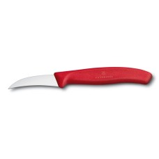 Ніж для овочів та карвінгу Victorinox Swiss Classic 6см черв 6.7501.C1