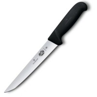 Кухонний ніж Victorinox Fibrox Sticking лезо 20см ріфл. з чорн. ручкой