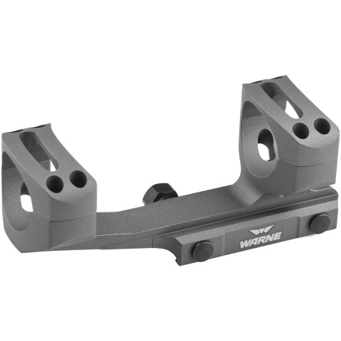 Моноблок Warne Skeleton Mount Gen2 30 мм Weaver Offset ц:grey