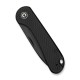 Ніж складаний кишеньковий Civivi Elementum Slip Joint, (7.5 см) 14C28N / G10 чорний