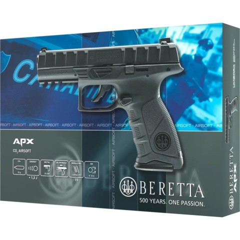 Пневматичний страйкбольний пістолет Umarex Beretta APX Blowback кал. 6мм.