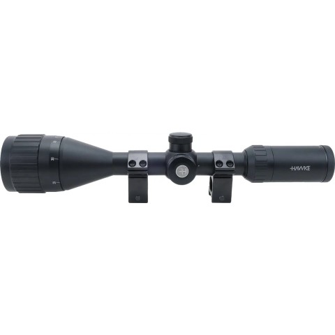 Прицел оптический Hawke Fast Mount 3-12x50 AO сетка Mil Dot с подсветкой. Кольца на Weaver