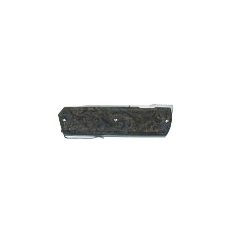 Нож Maserin Silver, Elmax, fat carbon, черно-золотистый