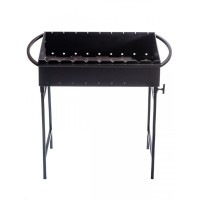 Мангал 9 шампурів 2 мм на ніжках (М9-2N)