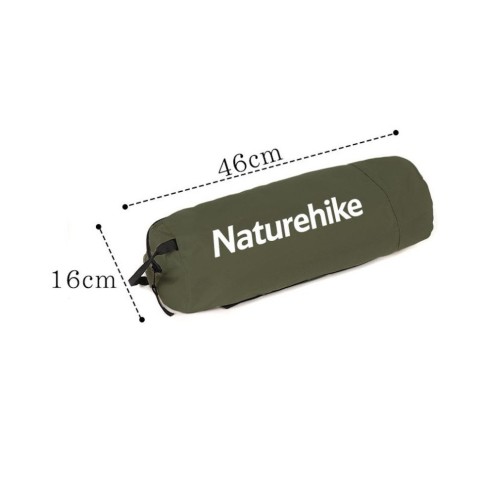 Ліжко складане Naturehike XJC05 NH20JJ001, Поліестер Oxford / алюміній, темно-зелене