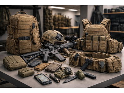 Мілітарка та аксесуари для військових: необхідне спорядження для ефективності та безпеки