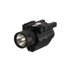 Лазерний цілевказівник+ліхтар Vector Optics DOUBLECROSS GREEN LASER & FLASHLIGHT COMBO