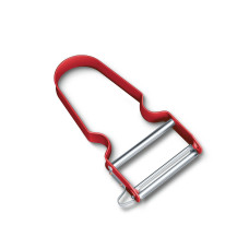 Овочечистка Victorinox REX Red, червона, одностороння гладка РК