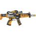 Автомат світло-звуковий ZIPP Toys Зброя майбутнього. Колір - Жовтий