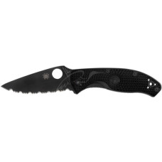 Ніж складаний Spyderco Tenacious Black Blade Lightweight
