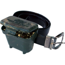 Коробка MTM Ammo Belt Pouch для патронів калібр. 22 LR; 22 WMR і 17 HMR з кріпленням на пояс. Колір – червоний.