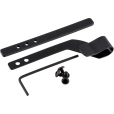 Універсальна кліпса ClipDraw для прихованого носіння револьвера. Колір - чорний