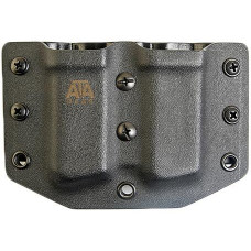 Паучер ATA Gear подвійний під магазин ПМ. Колір: чорний