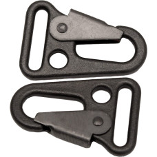 Набір карабінів BLACKHAWK Alligator Claw для ременя. Колір: чорний