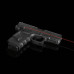 Цілевказівник лазерний Crimson Trace LG-851 на руків'я для GLOCK G4 19. Колір - Червоний