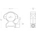 Кільця швидкознімні Hawke Precision Steel. d - 25.4 мм High. Weaver/Picatinny