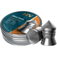 Кулі пневматичні H&N Silver Point калібр 4.5 мм. Вага - 0.75 г. 400 шт/уп