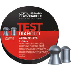 Кулі пневматичні JSB Diabolo Exact Test. Калібр 4.52 мм. Вага - 0.51/0.54/0.67/0.87 гр. 350 шт/уп