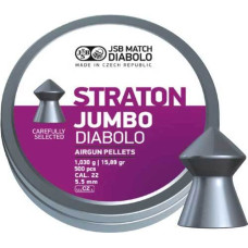 Кулі пневматичні JSB Diabolo Straton Jumbo. Калібр 5.5 мм. Вага - 1.03 г. 500 шт/уп