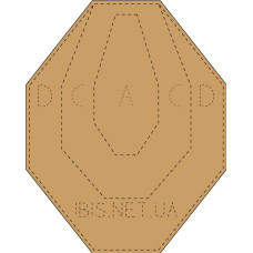 Мішень ІБІС IPSС micro. Картон. 230х185 мм