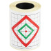 Мішень-наліпка ІБІС Ромб (1 рулон/250 шт)