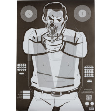 Мішень Алебарда "Білий силует" № 2Б