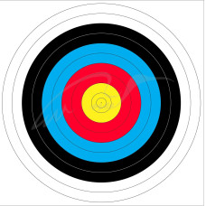 Мішень для лука діаметр 60 см