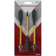 Стріли для піст.арбалету Man Kung BT218 3 шт/уп