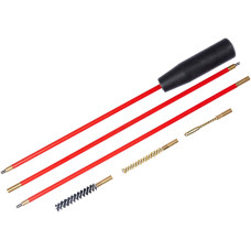 Набір для чищення Київські Шомполи для нарізної зброї калібр 5.6 мм. Сталь в обплетенні