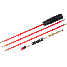 Набір для чищення Київські Шомполи для нарізної зброї калібр 7.62 мм. Сталь в обплетенні (3 йоржа)