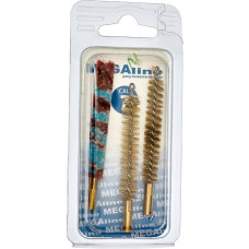 Набір йоржів MEGAline калібр 7 мм. Латунь/нейлон/шерсть. 1/8 F