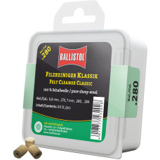 Патч для чищення Ballistol повстяний класичний для калібру 7 мм (.284). 60шт/уп