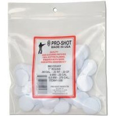 Патч для чищення Pro-Shot калібр .22 - .270. Круглий. 300 шт/уп