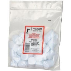 Патч для чищення Pro-Shot калібр .22 - .270. Круглий. 600 шт/уп