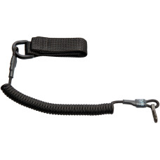 Шнур страхувальний C&M TACTICAL для карабіна з D-кільцем. Чорний