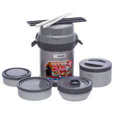 Набір для ланчу ZOJIRUSHI SL-JAF14SA 1.23l Срібло