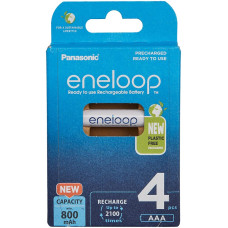 Акумуляторна батарея Panasonic Eneloop AAA 800 4BP mAh NI-MH