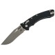 Ніж Microtech Amphibian Ram-Lock, клинок Apoc Fluted, чорне руків'я G10