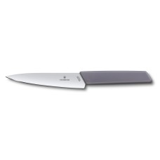 Кухонний ніж Victorinox Swiss Modern Kitchen лезо 15см з фіол. ручкою (блістер)