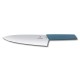 Кухонний ніж Victorinox Swiss Modern Carving лезо 20см широк. з син. ручкою (блістер)