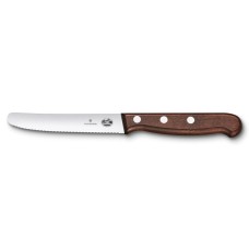 Кухонний ніж Victorinox Wood Tomato and Table лезо 11см хвил. з дерев. ручкою у подар.упак.