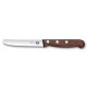 Кухонний ніж Victorinox Wood Tomato and Table лезо 11см хвил. з дерев. ручкою у подар.упак.