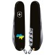 Ніж Victorinox Huntsman Ukraine 91мм,15функ,чорн ,Мапа України син-жовт.
