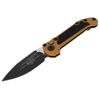 Нож Microtech L.U.D.T.,  черный клинок, рукоять tan